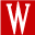 UW–Madison's favicon: the white "W" from the crest on a red square background.