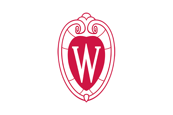 UW crest in red for print use.