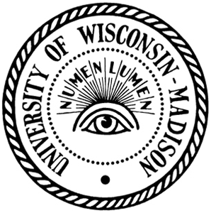 Numen lumen, UW–Madison’s official seal.