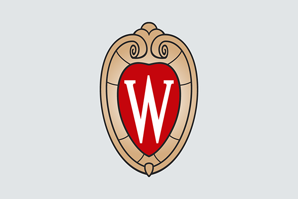 UW full color crest on light gray background