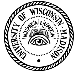 University of Wisconsin–Madison Numen Lumen seal.