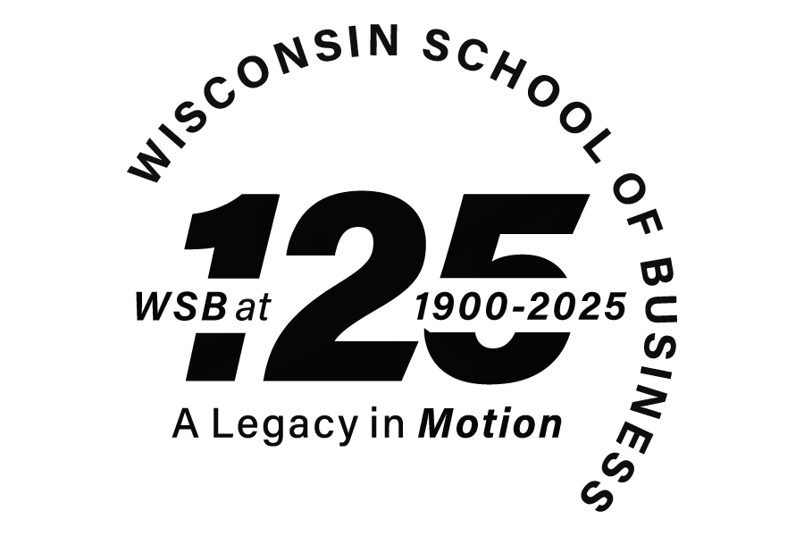 Wisconsin School of Business 125th logo mockup2